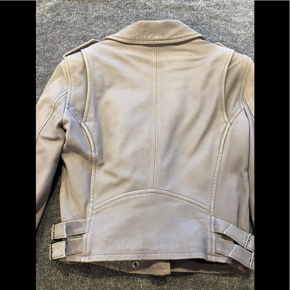 IRO  Leather Moto jacket sold - Picture 7 of 7